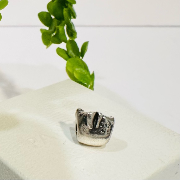 Authentic Pandora Retired Smiling Buddha S925 Ale Charm - Picture 7 of 11